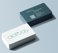 carte de visite Aditay mock up