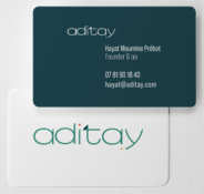 carte de visite Aditay mock up2